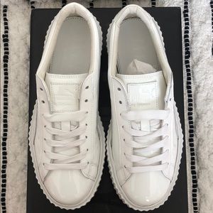 Puma X Fenty by RIHANNA “triple white” creepers